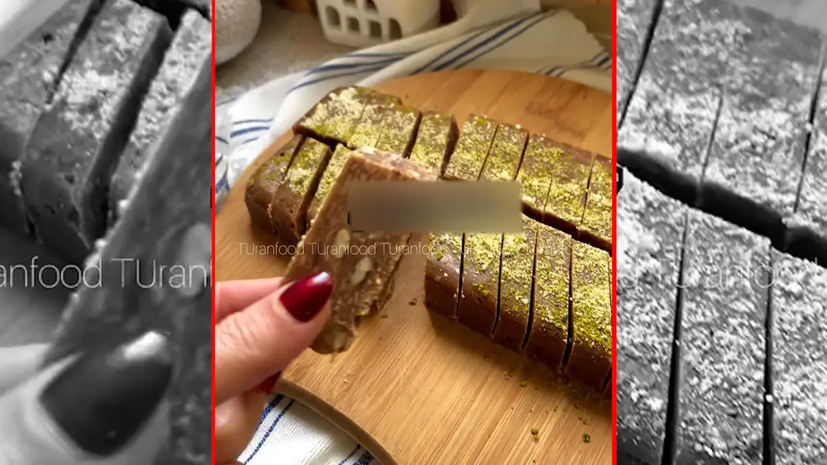 فیلم طرز تهیه حلوا خرمایی خوشمزه