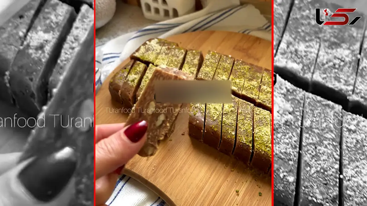 فیلم طرز تهیه حلوا خرمایی خوشمزه