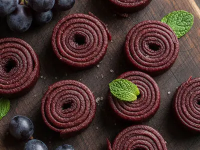 طرز تهیه لواشک انگور خانگی بدون مواد نگهدارنده؛ خوشمزه و طبیعی