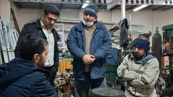 لحظه های وحشتناک آتش زدن بانکی در بومهن از زبان میلاد + عکس