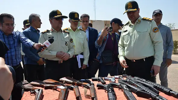 انهدام باند سارقان حرفه ای در شیراز / سردار عزیزاله ملکی از آمادگی پلیس در اربعین حسینی گفت