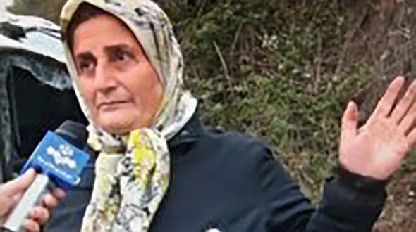 عکس / سقوط 15 متری زن 60 ساله در رودبار