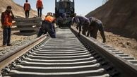 مراحل پایانی ریل گذاری راه آهن سنندج درحال اتمام است
