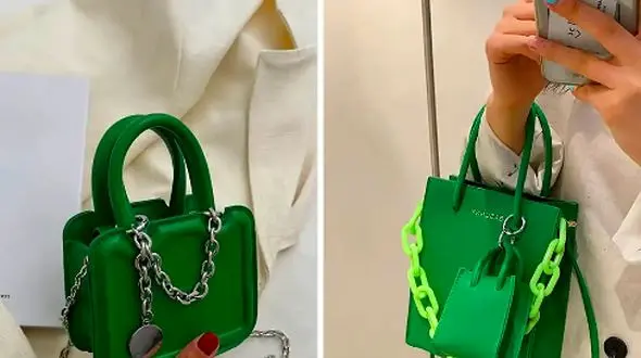 13 مدل کیف سبز درباری شیک ایرانی با چرم مصنوعی