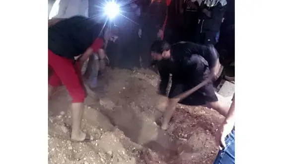  نبش قبر زن اردنی که صدایش در قبرستان می پیچید 