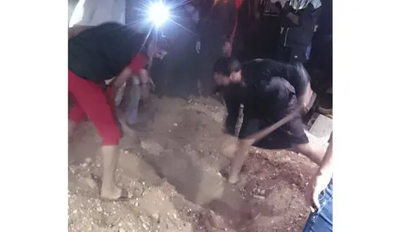  نبش قبر زن اردنی که صدایش در قبرستان می پیچید 