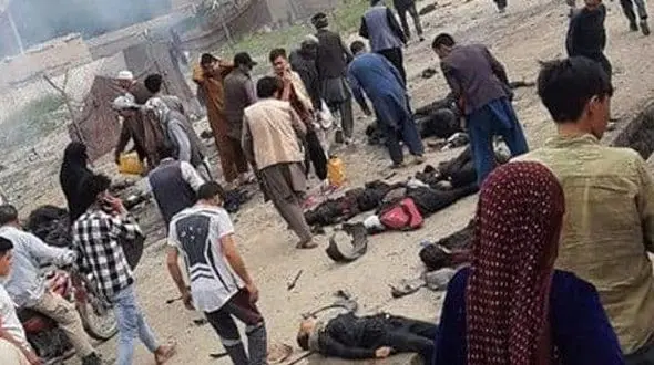 فیلم انفجار مرگبار کابل / روز خونین با 78 کشته و زخمی