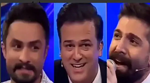 انفجار در برنامه شب آهنگی با 2 خواننده معروف/ واکنش جالب حاضرین ! + فیلم