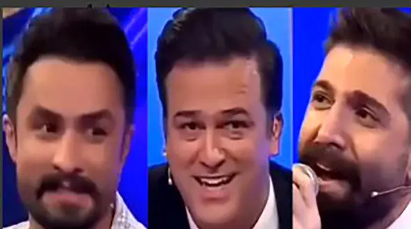 انفجار در برنامه شب آهنگی با 2 خواننده معروف/ واکنش جالب حاضرین ! + فیلم