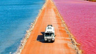 دریاچه‌های رنگی در استرالیا + عکس