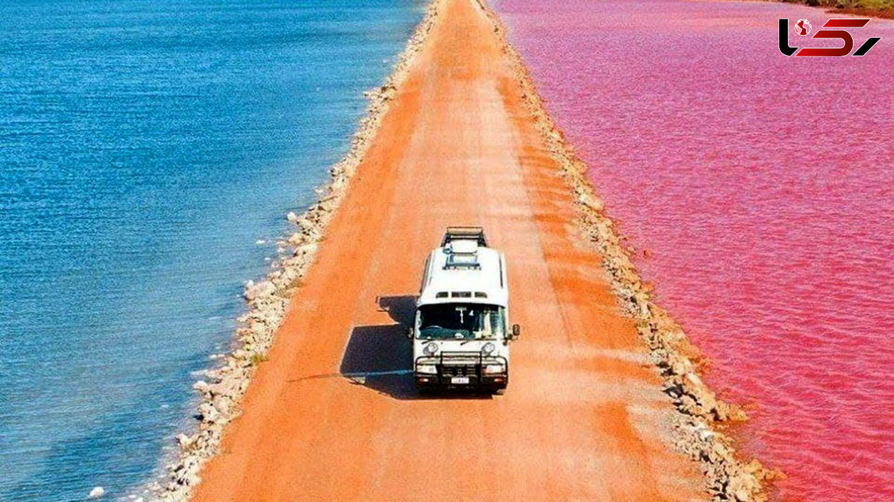 دریاچه‌های رنگی در استرالیا + عکس