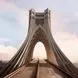 فیلم / یکی از رازهای معماری برج آزادی لو رفت /  ترکیب نبوغ و جنون معمار