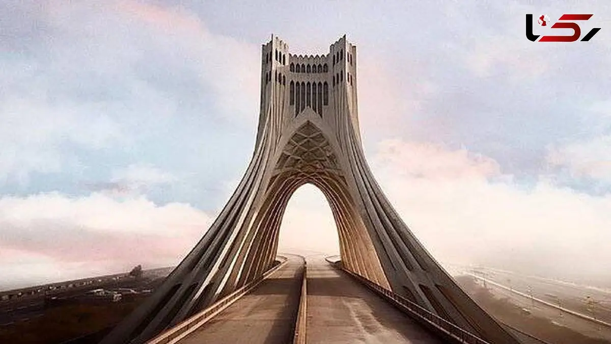 فیلم / یکی از رازهای معماری برج آزادی لو رفت /  ترکیب نبوغ و جنون معمار