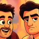فیلم/ انیمیشن باحال مصاحبه علی ضیا و محسن لرستانی هم ساخته شد/ شوخی با ضیا