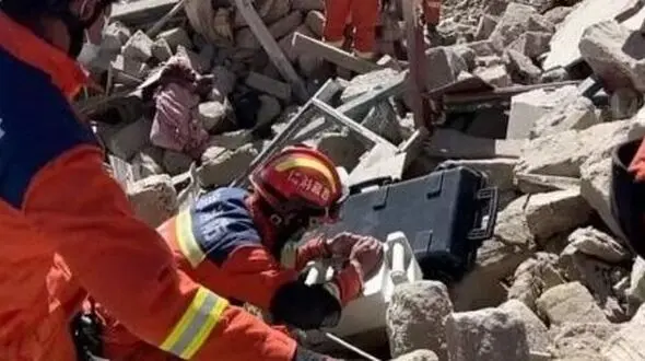 زلزله  بزرگ در تبت