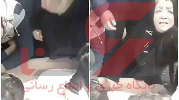 انتشار نخستین عکس از مادر جوان همدانی بالا سر جسد بعد اعدام + عکس 