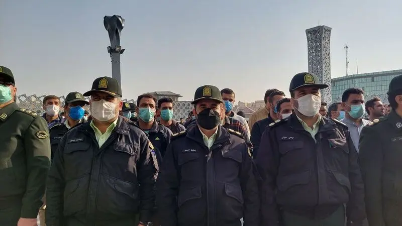 رح عملیات دستگیری سارقان قاپ زن و جمع آوری سلاح های سرد 