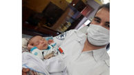 نجات کودک 20 روزه از مرگ در بابل / کارشناس اورژانس فرشته نجات شد + عکس