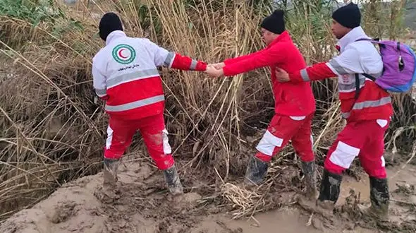 کشف جسد راننده گم شده در سیل گلستان + جزییات