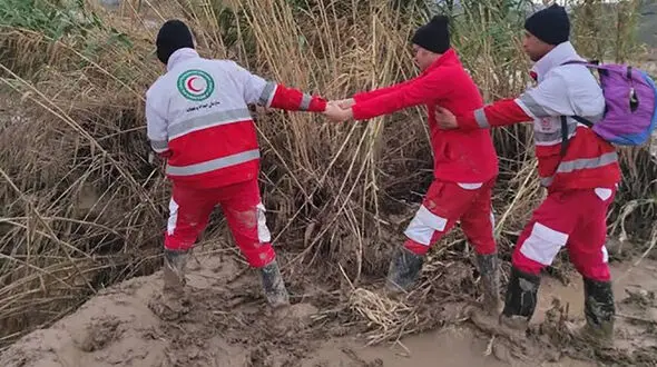 کشف جسد راننده گم شده در سیل گلستان + جزییات
