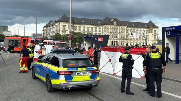 ۱۲ نفر در حمله با چاقو در ایستگاه قطار هامبورگ زخمی شدند