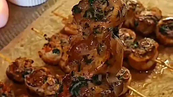 کباب مرغ با کره سیر + فیلم