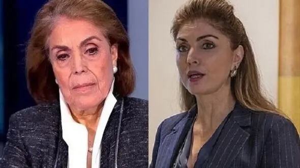 چرا همسر رضا پهلوی به شیرین هانتر حمله کرد؟ / شازده تحمل یک حرف حساب را هم ندارد ! 