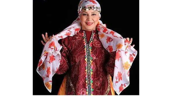 عکس متفاوت از بهنوش بختیاری در لباس بختیاری
