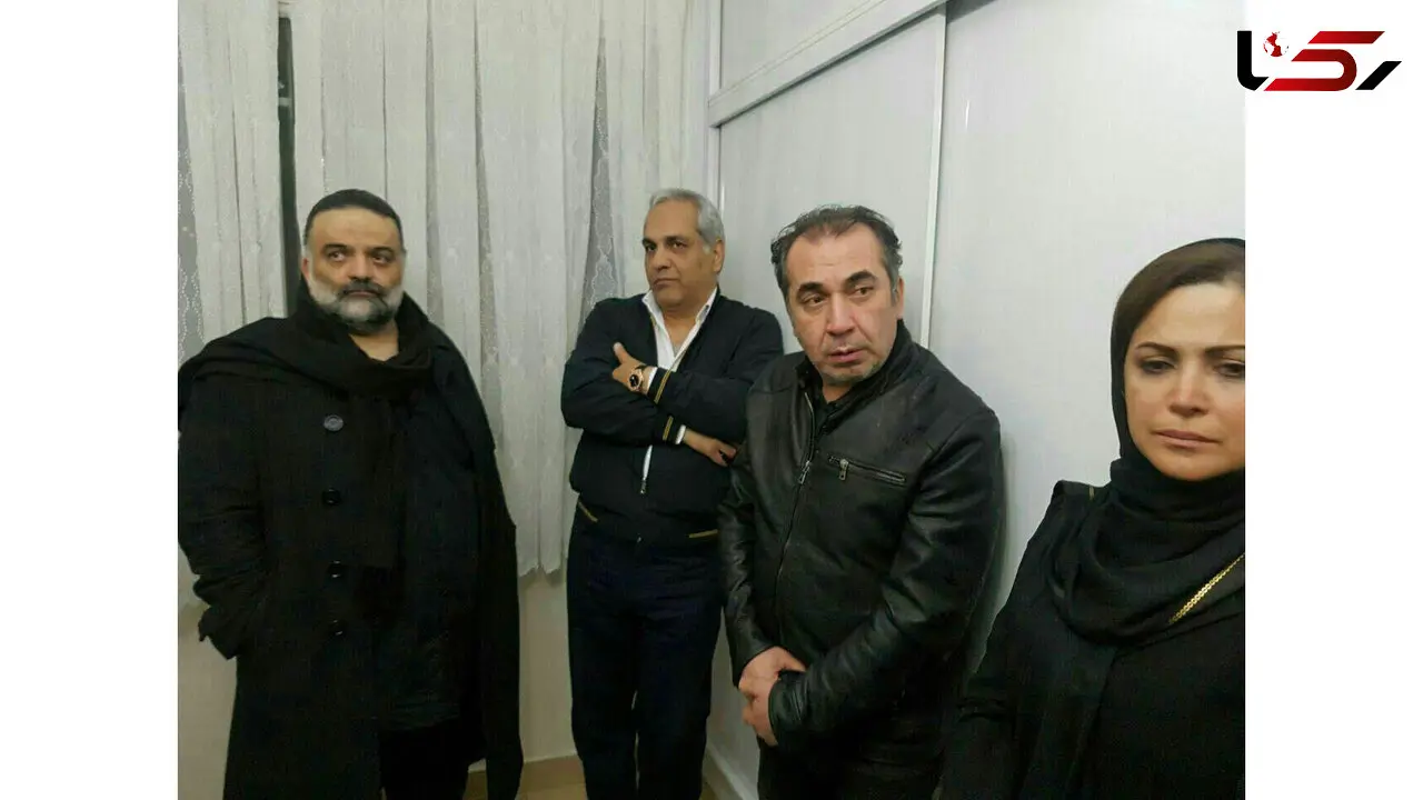بازیگران معروف در منزل مرحوم علی معلم+عکس