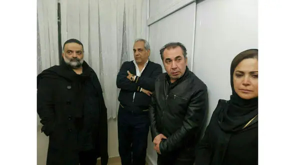 بازیگران معروف در منزل مرحوم علی معلم+عکس