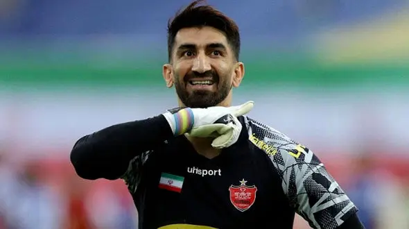 ماجراهای بیرانوند و زبان انگلیسی / بازهم سوتی داد + فیلم