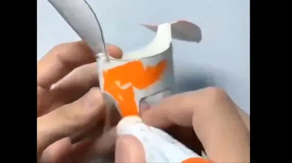 طریقه ساخت روباه کاغذی + فیلم 