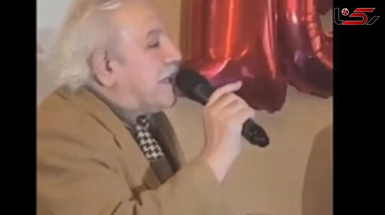 خوانندگی رسول نجفیان در جشن تولد پسر الهام چرخنده / چه خوش صدا ! + فیلم