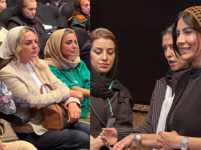 فیلم/ نگاهی به استایل هنرمندان در مراسم تجلیل از اهداکنندگان عضو / از تیپ مینیمال فریبا نادری تا گردنبند خاص نفیسه روشن