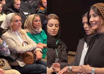 فیلم/ نگاهی به استایل هنرمندان در مراسم تجلیل از اهداکنندگان عضو / از تیپ مینیمال فریبا نادری تا گردنبند خاص نفیسه روشن
