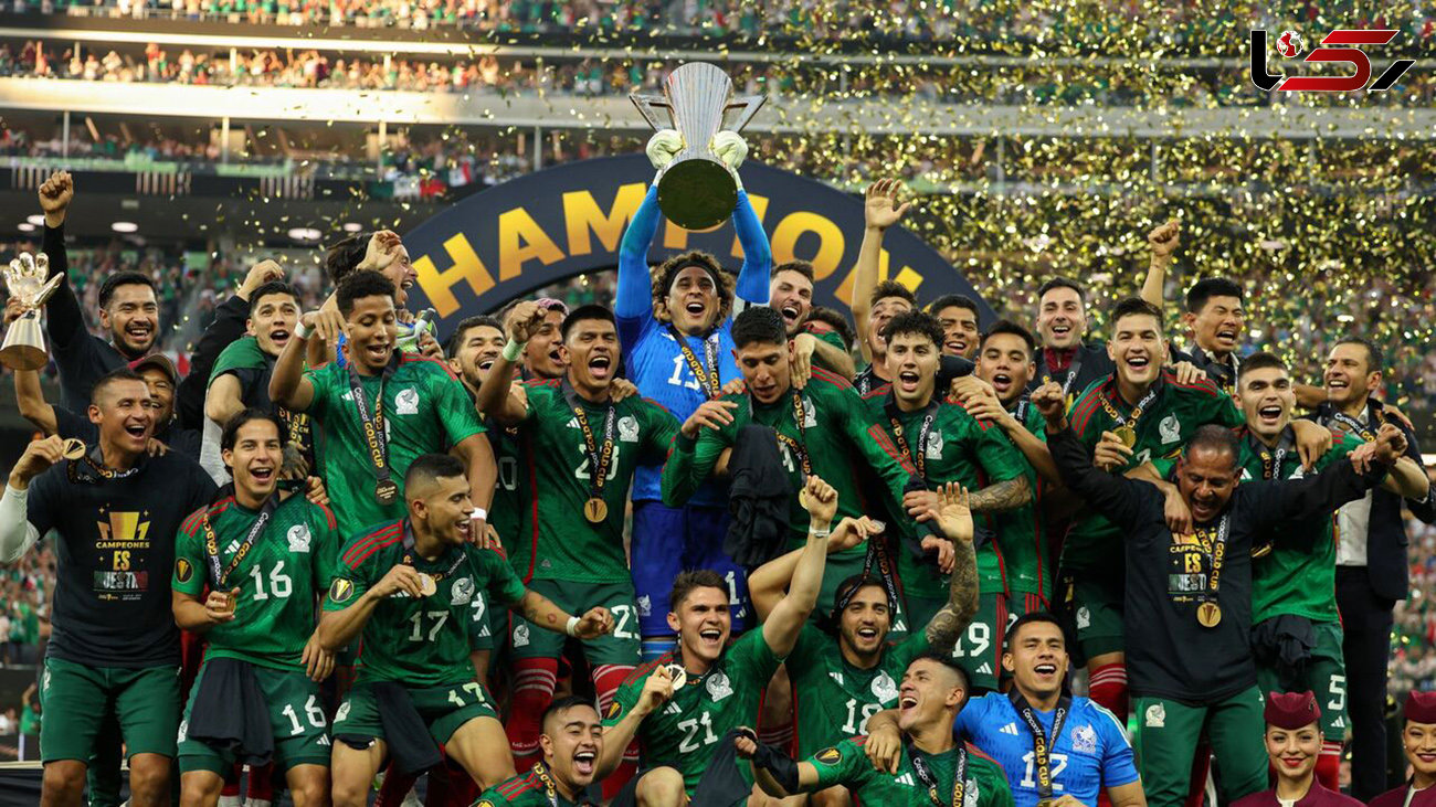 جام طلایی در دستان آزتک‌ها/ نهمین قهرمانی مکزیک با برتری مقابل پاناما
