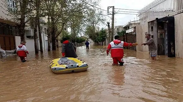 امدادرسانی به ۱۶۷ نفر در سیلاب ۶ استان
