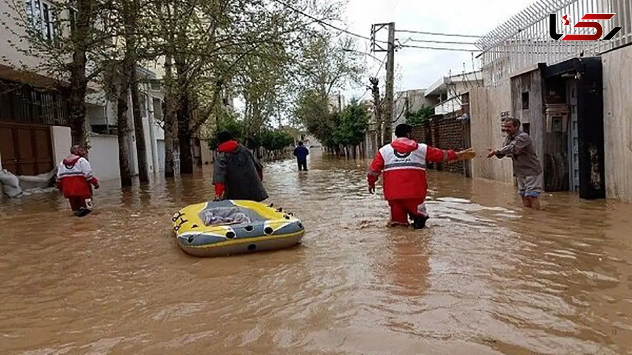 امدادرسانی به ۱۶۷ نفر در سیلاب ۶ استان