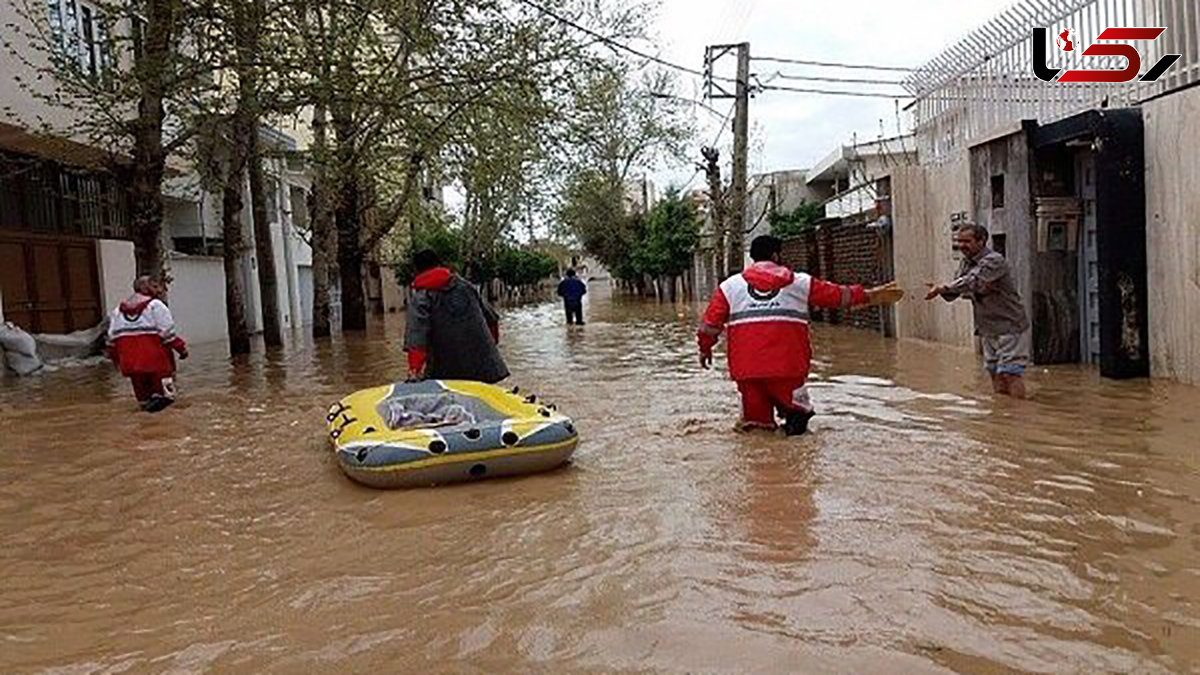 امدادرسانی به ۱۶۷ نفر در سیلاب ۶ استان