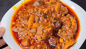 طرز تهیه خورشت مرغ خوزستانی + فیلم