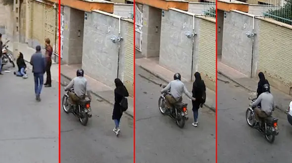 این مرد فاسد با درفش به 60 زن تهرانی حمله کرد !+ فیلم و عکس لحظه حمله 