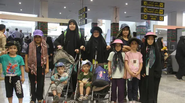 گزارش تصویری از زائران اربعین حسینی در مرز خسروی