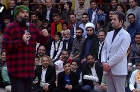 اجرای مولودی با ریتم سرود ای ایران + فیلم