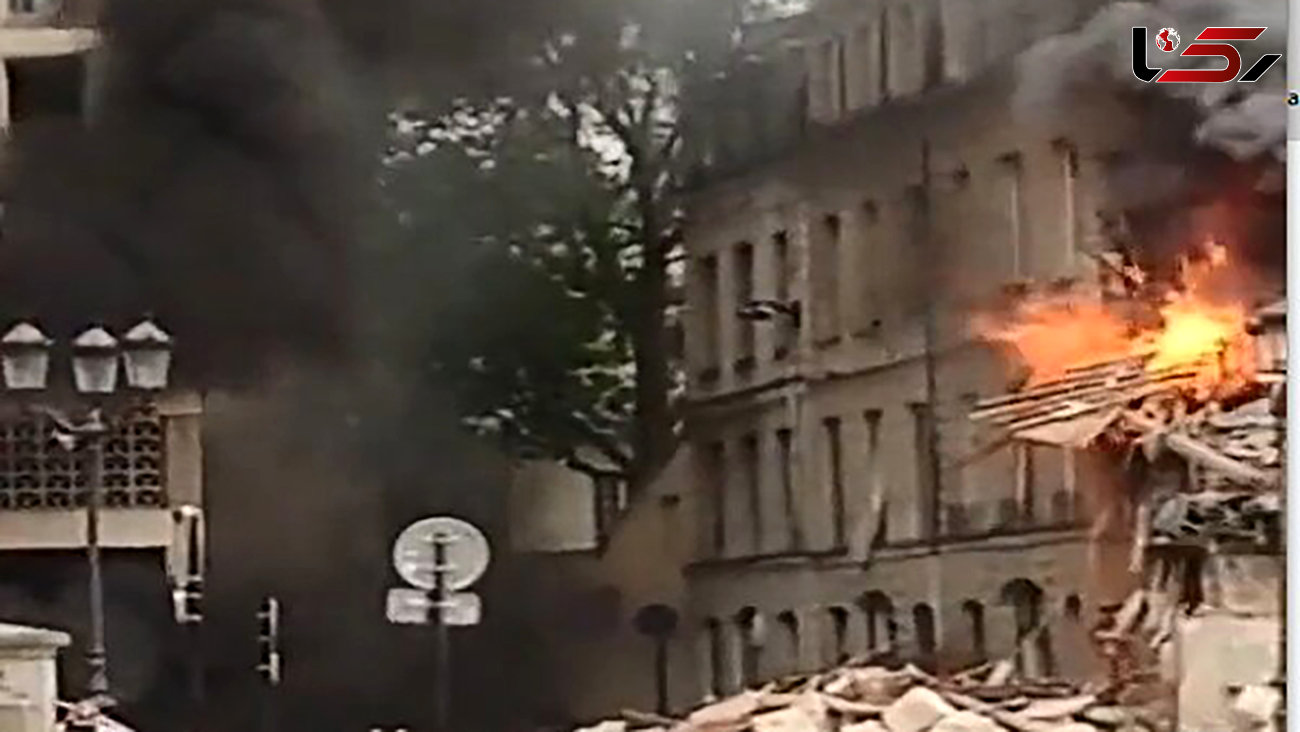  انفجار شدید پاریس را لرزاند + فیلم