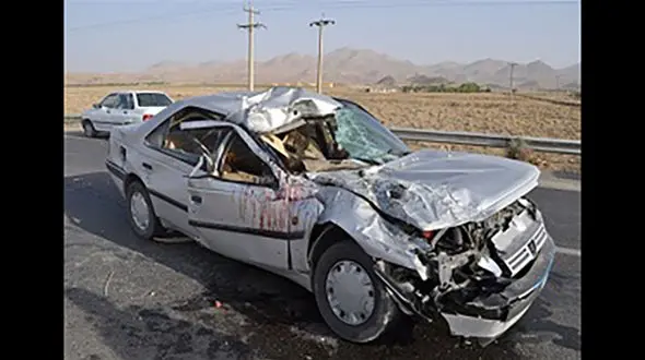 برخورد پراید و پژو حادثه آفرید 