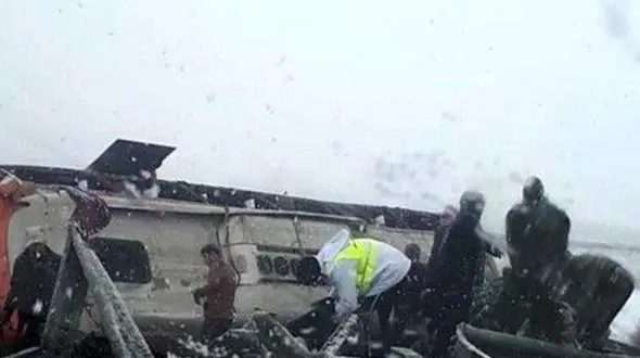 افزایش جانباختگان تصادف اتوبوس +عکس 