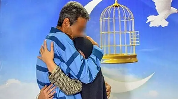 گریه‌های تلخ دختر خردسال قاتل محکوم به قصاص، دل مادر را لرزاند