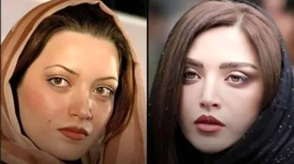 دختران زیبای سینمای ایران + عکس های قبل و بعد 