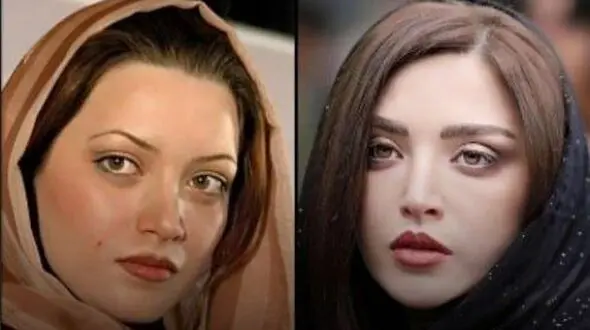 دختران زیبای سینمای ایران + عکس های قبل و بعد 