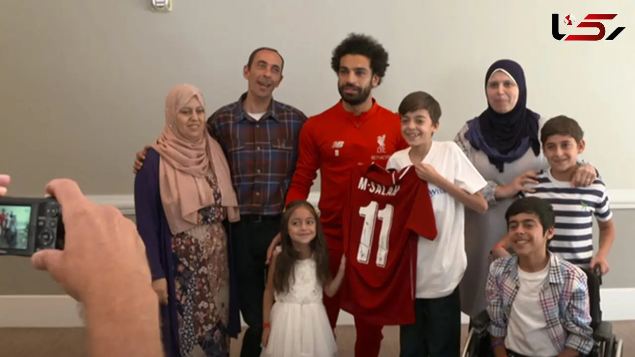 
سورپرایز محمد صلاح برای نوجوان بیمار سوری! +تصاویر
